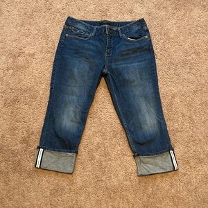Banana Republic Cropped Blue Jeans